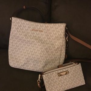 MK crossbody and wallet